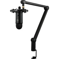 Blue Yeticaster Professional Broadcast Bundle - Black-Yeti USB condenser microphone: Record and stream with unparalleled sound quality direct to your computer or laptop on PC or Mac with our number 1 USB microphone