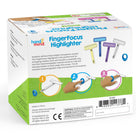Hand2Mind - FingerFocus Highlighter Kit de classe, 24 ensembles-Permet de suivre avec des textes ou des images à l'aide de la méthode de pointage du doigt