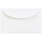 JAM Paper Enveloppes miniatures avec fermeture gommée, 2,31 x 3,63 po, blanc, paquet de 1000-Blanc