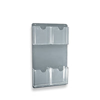 Azar Displays – Porte-documents mural, 2/paquet (252012-100PK)-Acrylique transparent