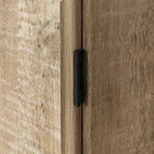 South Shore - Morgan Armoire de rangement 4 portes Chêne vieilli-9