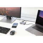Targus DOCK419TT Station d'accueil USB-C avec mode alternatif DP pour un seul écran 4K HDMI/VGA-Débit de transfert de données jusqu'à 5 Gb/s par port USB-A ou USB-C