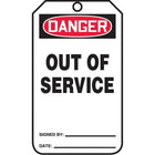 Accuform Signs - Étiquettes De Sécurité, Plastique, 3-3/8po La X 5-7/8po H, Anglais, paquet de 25-Hauteur 5-7/8po