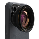 ShiftCam - Objectif Objectif macro longue portée ultra 75 mm - Noir-Fabriqué en aluminium de qualité aérospatiale pour une construction légère et durable.
