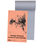 Hilroy - Cahier de notes cousu « Héritage », 54 pages-Papier blanc avec des lignes bleues pâles