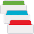 Avery -  74775 UltraTabs Onglets de Classement, Couleurs primaire, 24 onglets-UltraRepositionnables – Onglets qui collent solidement et s’enlèvent facilement