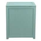 Oceanstar – Coffre à linge / de rangement, turquoise (RH5513C)-Poignée de chaque côté pour un transport facile