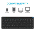 JLab - Audio JBuds Clavier sans Fil - Noir-Universel