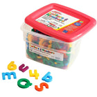 Learning Resources AlphaMagnets & MathMagnets Ensemble Combo multicolore-L'apprentissage précoce colle vraiment avec 214 aimants alphabet et chiffres aux couleurs vives !