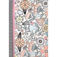 ROSEDALE - Carte de souhaits Enveloppes - 5-1/2 po L x 8 po H - Fleurs et gribouillis - Paquet de 12-Cartes de qualite style boutique