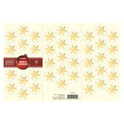 Geographics - Or Flocons de Neige Sceaux, 1.25po, paquet de 40-Sceaux de Noël adhésifs