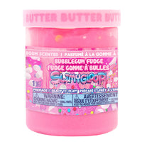 Slimygloop - Caramel crémeux à la gomme à bulles -Ce pot contient 170 grammes de substance gluante crémeuse molle prête à l’emploi garnie de fausses petites friandises croustillantes et de cubes spongieux, offrant une expérience sensorielle sans saletés et immédiate – pas besoin de mélanger quoi que ce soit