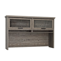 Sauder - 433683 La Collection Aspen Post Surmeuble - Finition Pebble Pine-Se fixe à la crédence 433681 ou au bureau en L 433686. 