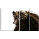 Designart – Imprimé sur toile, méfiez-vous de l’ours, 5 panneaux (PT2341-271)-Impression