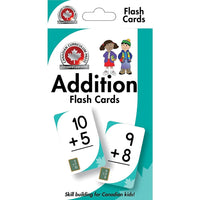 Canadian Curriculum Press – Cartes-éclair d'addition-Les cartes-éclair aident votre enfant à bâtir une fondation solide afin de réussir à l'école