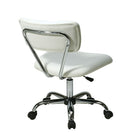 Fauteuil de bureau OSPHF Vista, blanc-Pivote sur 360 degrés