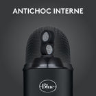 Logitech Blue Yeti Game Streaming Kit-Antichoc interne - L'ensemble de trois capsules révolutionnaire de Yeti est isolé par un support antichoc interne pour garantir un son propre et clair