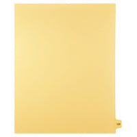 Markmaker - 25 tabs/PQT, 5 PQT/Boite, Intercalaires imprimes Legal, Chamois, 1/15th coupe| format lettre, sans trous, Numero 120-Intercalaires imprimes Legal