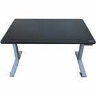 Uncaged Ergonomics - 60 po Rise Up Bureau assis-debout électrique à hauteur réglable - Noir/Gris-Un beau bureau luxueux à hauteur réglable et un bureau parfait assis/debout ou debout