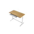 Koble - Bureau intelligent JUNO pour maison intelligente, Chêne/ Blanc-1 tiroir de rangement