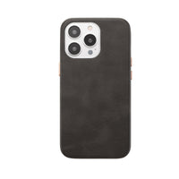 General Supply Goods + Co Vegan Leather Case for iPhone 13/13 Pro - Charcoal-Pour iPhone 13/13 Pro