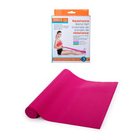 Bodico - Ensemble de fitness, Tapis de yoga antidérapant et bandes de résistance pour exercice, rose-L'ensemble comprend un tapis de yoga et un des bandes de résistance, un combo parfait pour vos entraînements