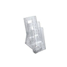 Azar Displays – Présentoir à dépliants à trois pans à trois niveaux modulaire pour le comptoir, 2/paquet (252303)-Le comptoir mesure 9 haut. x 4 1/8 larg. (po)