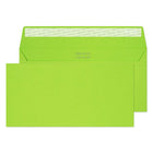 Blake - Enveloppes d'invitation verte brillante de couleur Creative - 4 1/2 po l x 9 po L - Vert citron vert - Paquet de 25-Vert Citron Vert