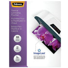 Fellowes - Pochettes de plastification ImageLast, lettre, 3 mil, paq./100 (52454)-Épaisseur : 3 mil