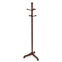 Winsome – Portemanteau à 6 chevilles, noyer antique-Offrez à vos invités une place où suspendre leurs chapeaux grâce à ce portemanteau attrayant.