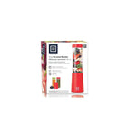 Euro Cuisine – Mélangeur personnel MM1R, 10 oz avec deux bouteilles, rouge-Mélangeur personnel 280 ml/10 oz