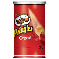 Pringles - Croustilles, parfum original. 67 g, paq./12-Parfum original