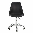 Simply Office Chair - Noir-Matériau rembourré en PU noir