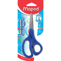 Maped Ciseaux enfants essentials, lames de 5 pouces, Bouts pointus, anneaux ambidextres-5'', ambidextre, pointus