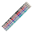 Musgrave Caught Being Good Crayons de motivation, couleurs assorties-Crayons ronds en bois, qualité #2