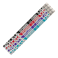 Musgrave Caught Being Good Crayons de motivation, couleurs assorties-Crayons ronds en bois, qualité #2