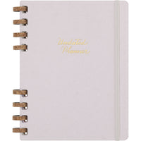 Moleskine - agenda à spirales non daté à couverture rigide extra large - 7,5 po x 10 po - Crush Grape-Non Daté Hebdomadaire Et Mensuel