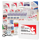Trousse de premiers soins pour contracteurs First Aid Central règlementaire pour l'Ontario - Section 8 - 1-5 personnes-10.5 po x 9.5 po x 3 po (26.6cm x  24.1cm x 7.6cm)