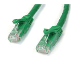 StarTech  Câble de raccordement Cat6 avec connecteurs anti-coupure RJ45, 100 pi, vert-Les connecteurs en or de 50 microns garantissent une conductivité optimale tout en éliminant les pertes de signaux en raison de l’oxydation ou la corrosion