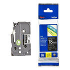 Brother - Ruban pour étiqueteuse, 18 mm, blanc sur noir, TZE345-Ruban d'étiquetage TZ  pour P-Touch de Brother