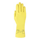 Ansell - AlphaTec 87-297 Gants de latex de caoutchouc naturel - tres grand - jaune - Paquet de 2-Objet général, latex
