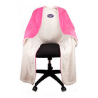 SnuggleBack - Couverture de Chaise - Framboise-Se fixe à n'importe quelle chaise de bureau