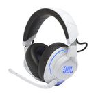 JBL - Quantum 910P Casque de jeu console supra-auriculaire sans fil pour Playstation - Blanc/Bleu-9