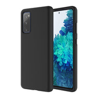 AXS - PROTech coque anti-choc avec bordures surelevees et une durabilite militaire pour Samsung Galaxy S20 FE, Noir-Resistant aux chocs