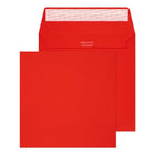 Blake - Enveloppes d'invitation rouges brillantes de couleur creative de-6 1/4po l x 6 1/4 po L-Moteur de feu rouge-Paquet de 25-Moteur De Feu Rouge