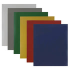 JAM PaperMD – Chemises de présentation scolaire à 2 pochettes plastifiées et lustrées, couleurs décontractées variées, 6/paquet-Chemises de plastique aux couleurs décontractées