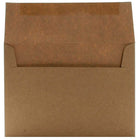 JAM Paper enveloppes A7 recyclées, papier Kraft brun, 250/paquet-Enveloppes en papier recyclé Kraft brun
