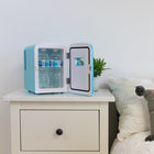 Koolatron - Retro Portable 6 Canettes Thermoélectrique Mini Réfrigérateur Refroidisseur - 4 L / 4,2 qts - Aqua-9
