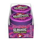 Menthes sures Ice Breakers, baies, 43 g-Ingrédients : Sorbitol, acide malique, arômes naturels et artificiels, maltitol, maltodextrine, acide tartrique, aspartame, huile de palme hydrogénée, gomme arabique, acide citrique, stéarate de magnésium, mannitol, soja, lécithine, couleur
