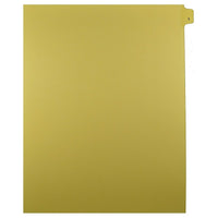 Mark Maker – Onglets séparateurs juridiques beiges, 1/25 onglets, format lettre, sans trous, numéro 1, 25/paquet-Onglets séparateurs beiges, 1/25 onglets